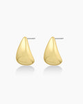 Banks Earrings || option::18K Gold Plated