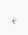 Beach Cluster Parker Charm || option::18K Gold Plated