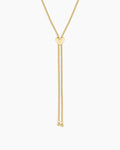 Bella Heart Bolo Necklace || option::18K Gold Plated