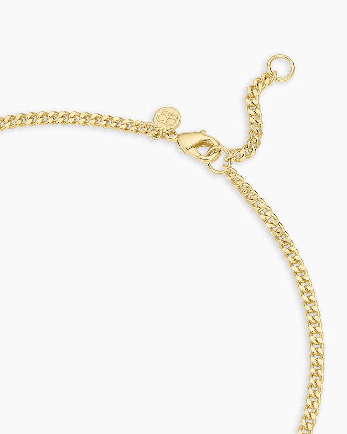 Bella Mini Charm Necklace || option::18K Gold Plated