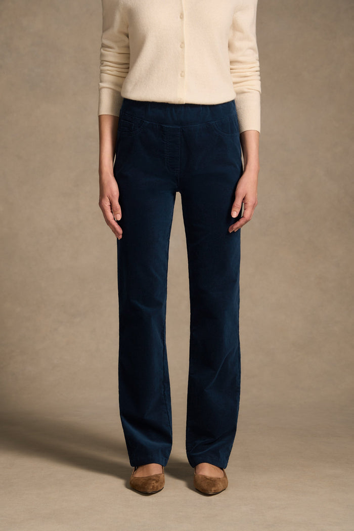 Bengajean® Velvet Straight Leg - Midnight Blue