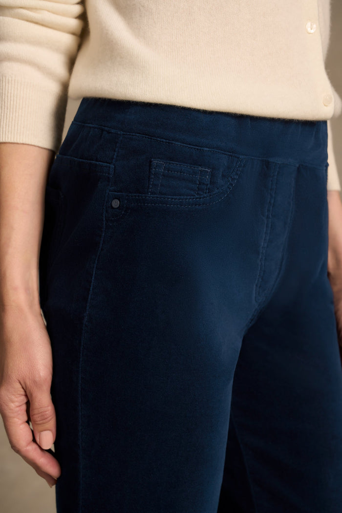 Bengajean® Velvet Straight Leg - Midnight Blue