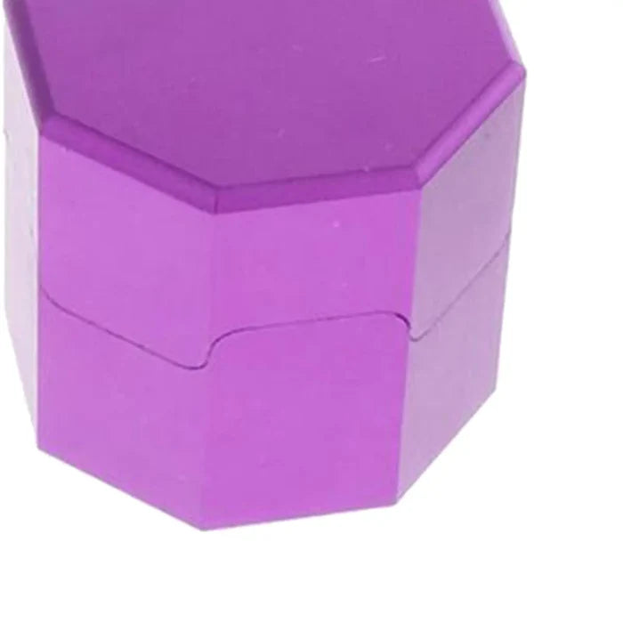 Billiard Cue Tip Chalk, Pool Chalk Holder, Pocket Octagonal Storage Box, Mini