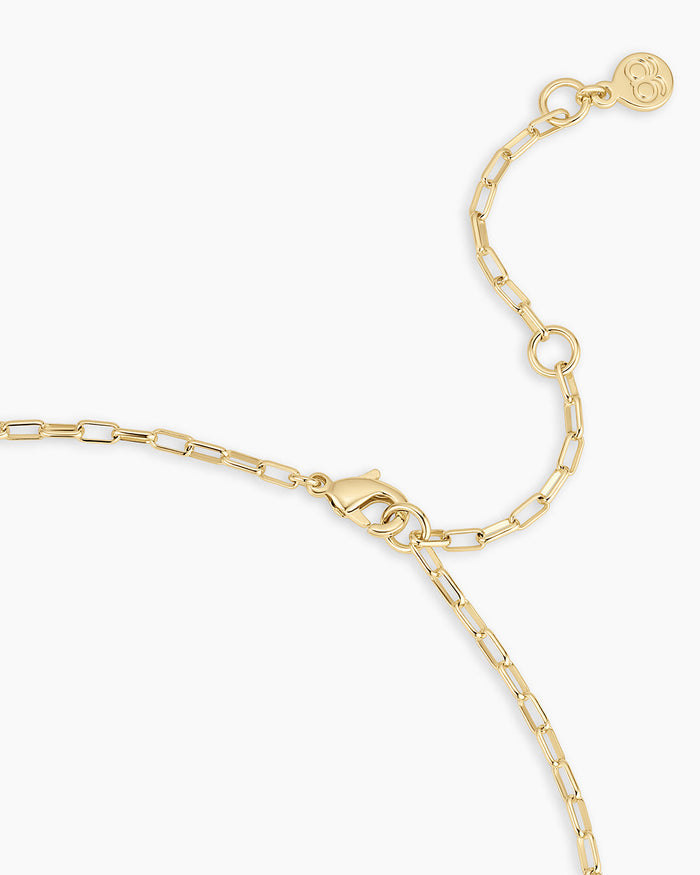 Birthstone Heart Necklace || option::18K Gold Plated, Peridot - August