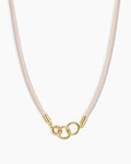 Brooks Necklace || option::18K Gold Plated, Cream
