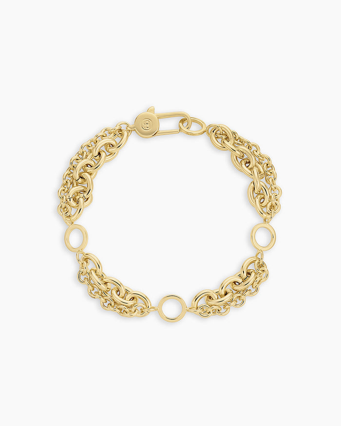 Bryce Bracelet || option::18K Gold Plated