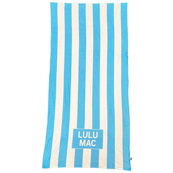 BT1413-Blue Darby Beach Towel