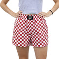 BXCK-CRIMSON WHITE CHECK BOXER SHORT