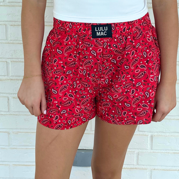 BXPS-RED PAISLEY