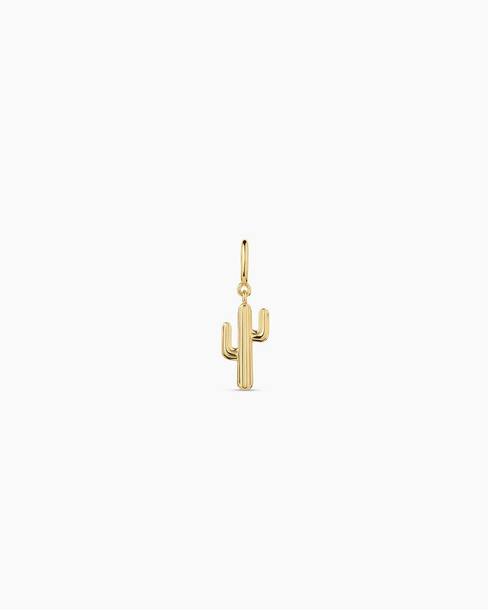 Cactus Parker Charm || option::18K Gold Plated