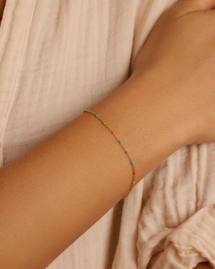 Capri Bracelet || option::18K Gold Plated, Miami
