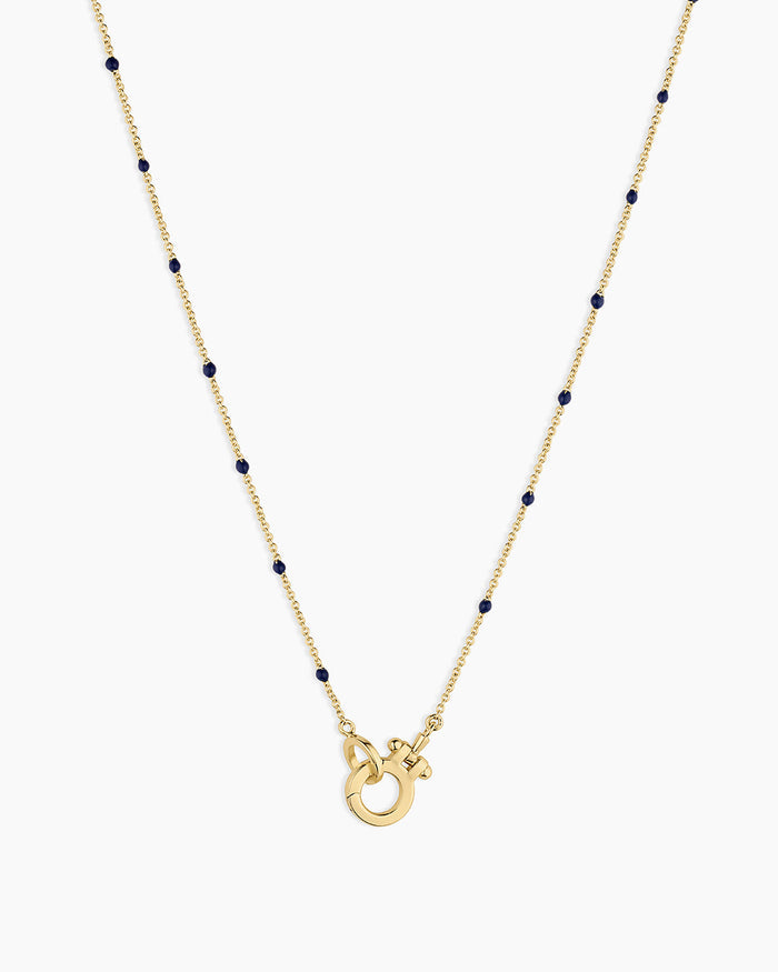 18K Gold Plated / Black