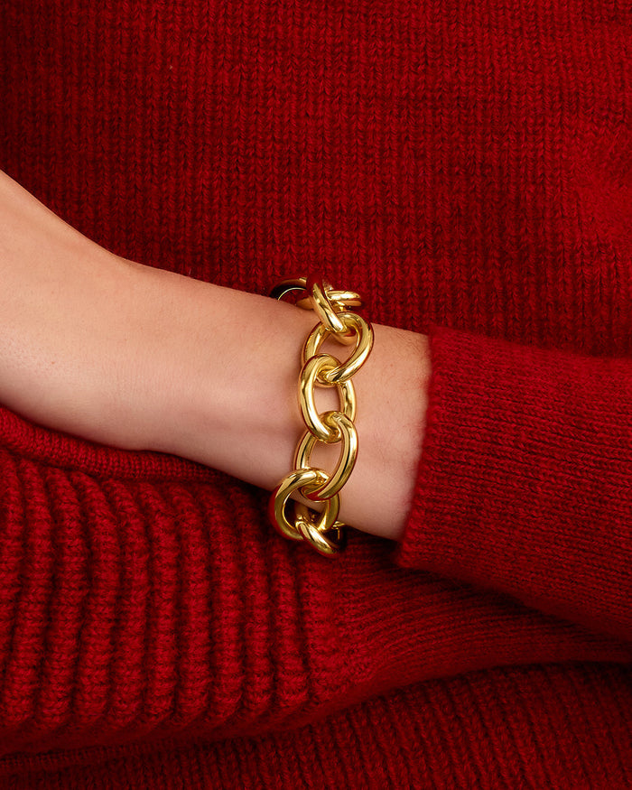 Carmela Bracelet || option::18K Gold Plated