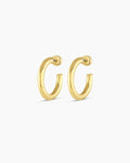 Carter Small Hoops || option::18K Gold Plated