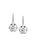 CECILIA EARRINGS IN MOISSANITE, STERLING SILVER