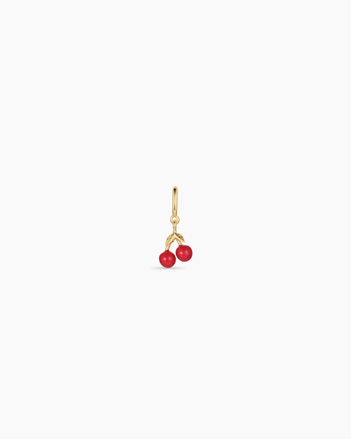 Cherry Parker Charm || option::18K Gold Plated