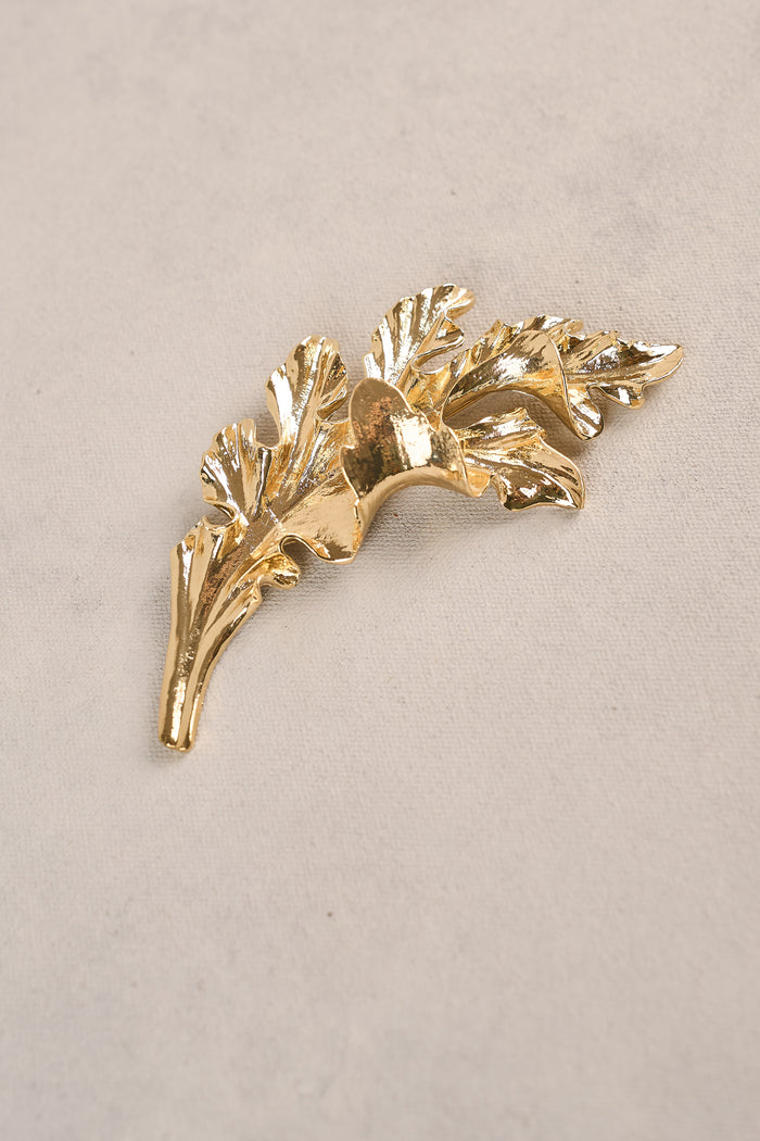 Chyka Brooch - Gold
