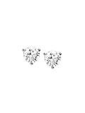 CLASSIC MARTINI STUD EARRINGS IN MOISSANITE, STERLING SILVER