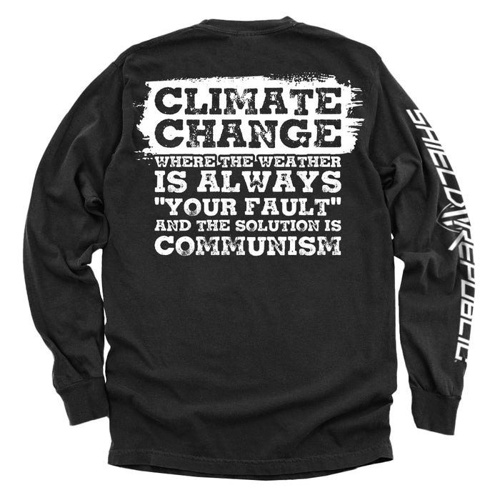 Comfort Colors Long Sleeve / Black / S