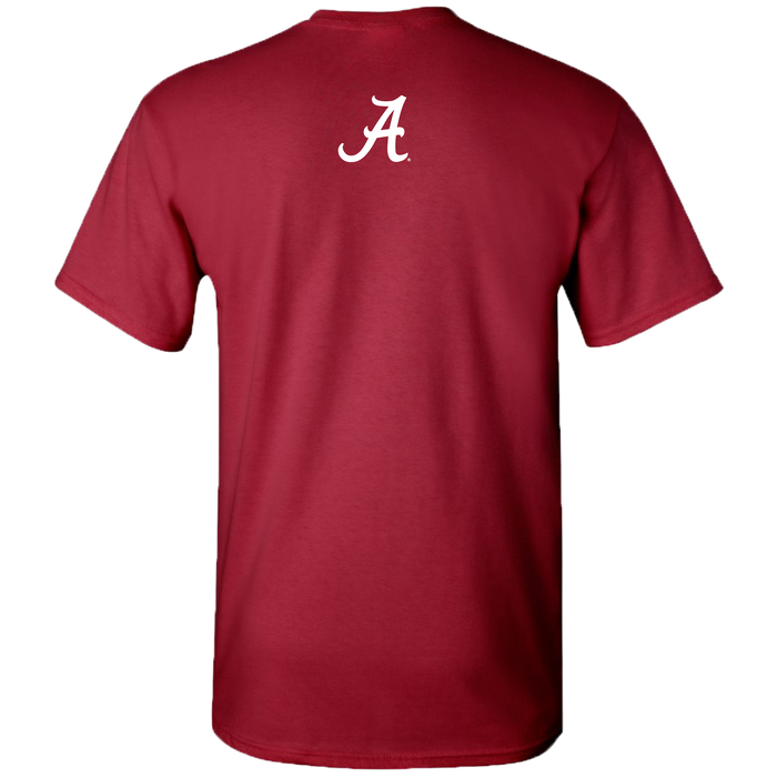 COLLEGE- ALABAMA - 4 - ALABAMA FOOTBALL BOW - CARDINAL