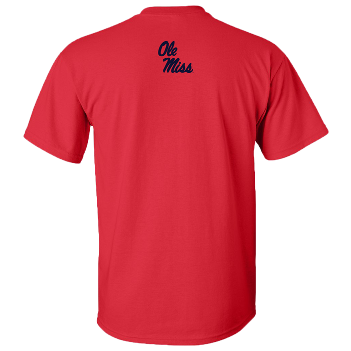 COLLEGE- OLE MISS - 4 - OLE MISS FOOTBALL BOW - RED