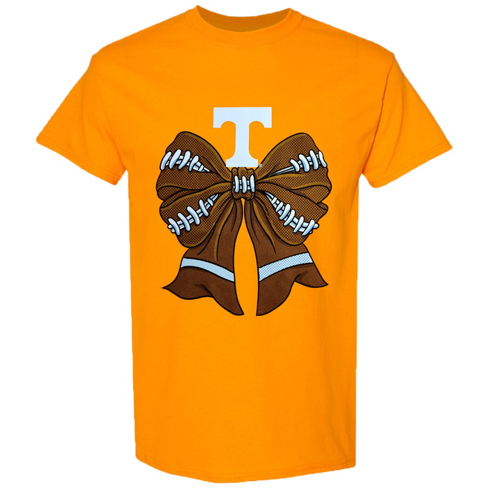 COLLEGE- TN - 4 - TN FOOTBALL BOW - TENNESSEE ORANGE