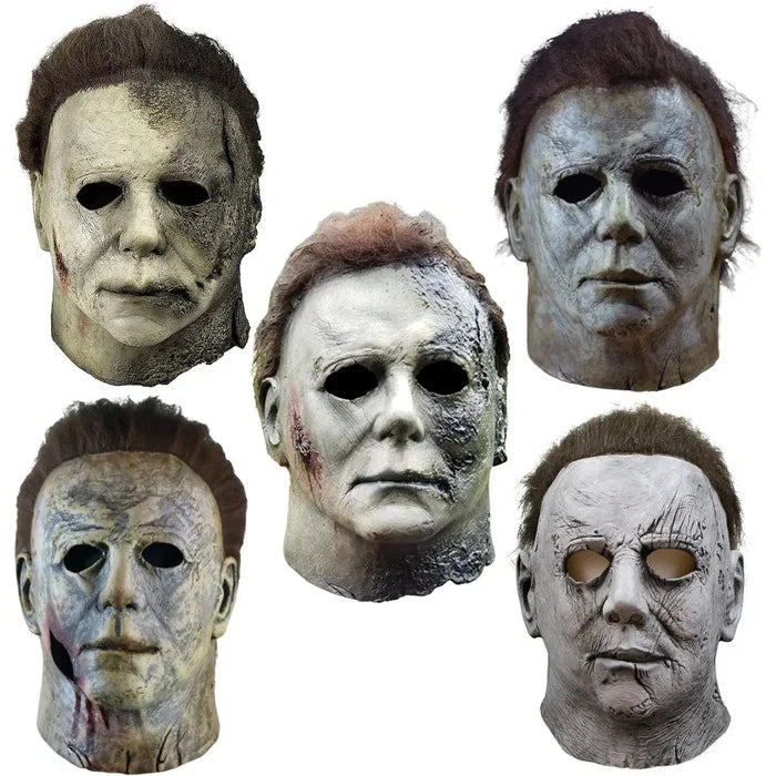 Costume Mask Horror Michael Myers Mask Realistic Creative Killer Mask Latex Halloween Masks Cosplay