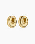 Cress Huggies || option::18K Gold Plated