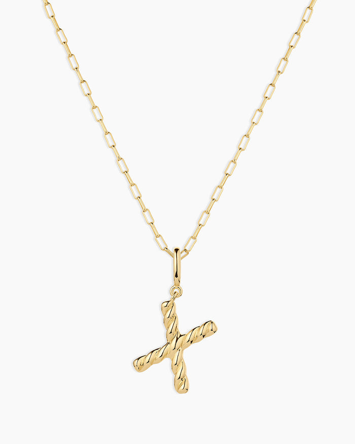 18K Gold Plated / X