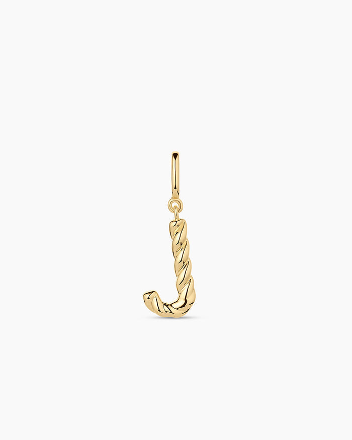 18K Gold Plated / J