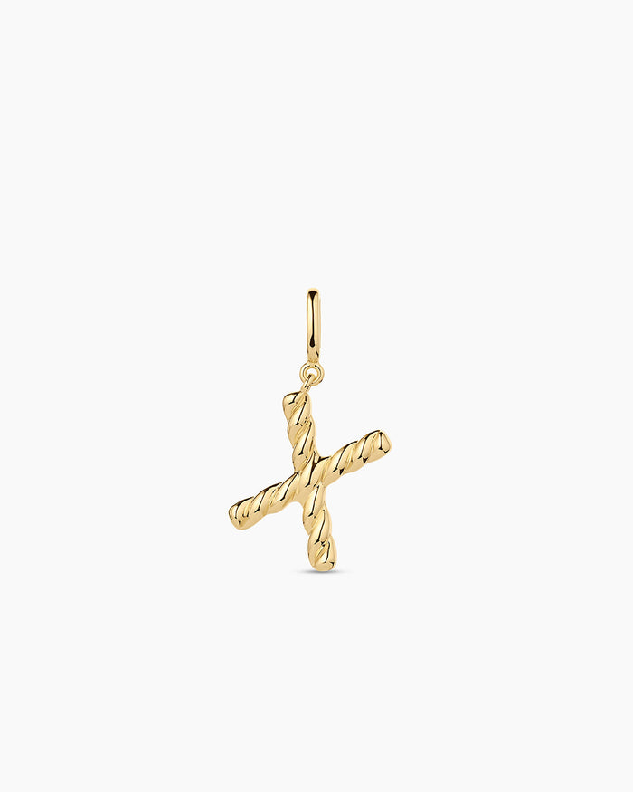 18K Gold Plated / X