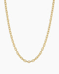 Crew Mini Link Necklace || option::18K Gold Plated