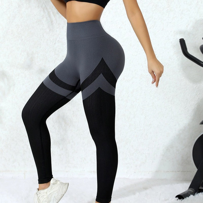 Cross-border New Peach Hip High Waist Yoga Pants Seamless Fitness Sports Abdominal Pants