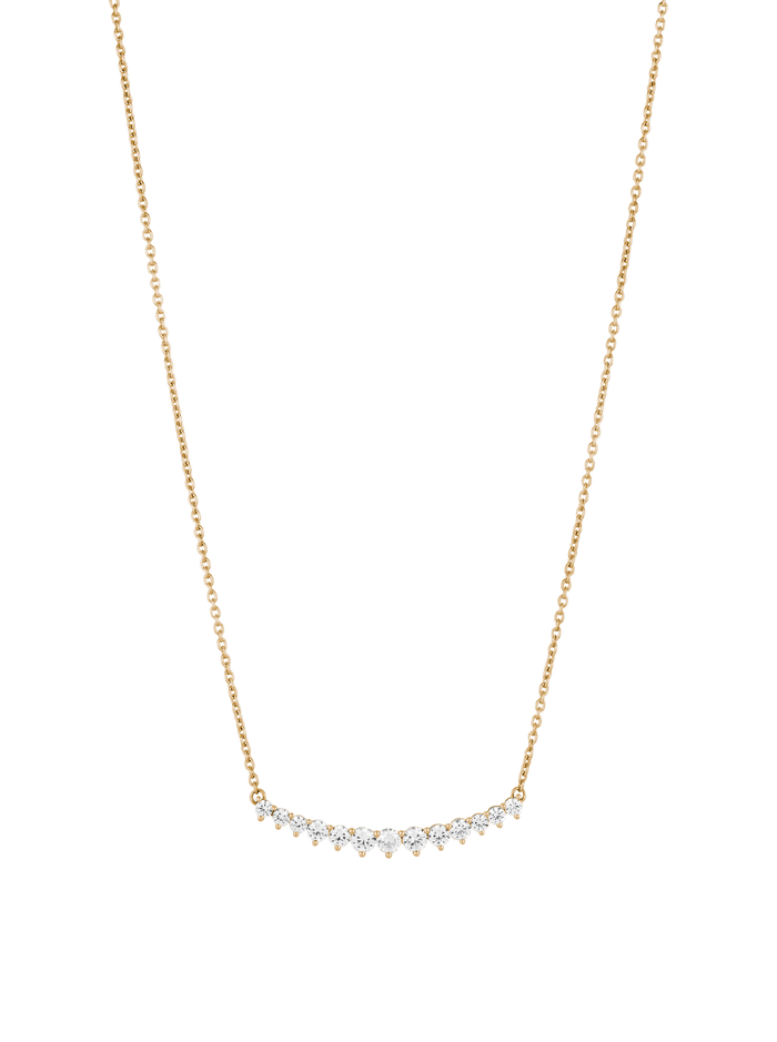 CURVE NECKLACE, 18K GOLD VERMEIL