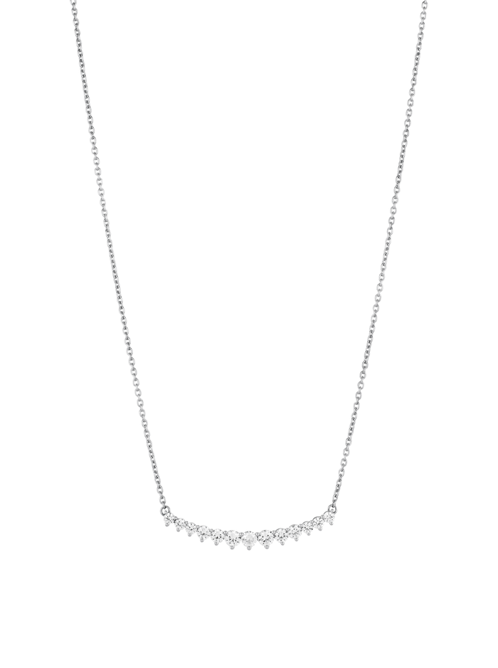CURVE NECKLACE, STERLING SILVER