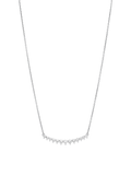 CURVE NECKLACE, STERLING SILVER