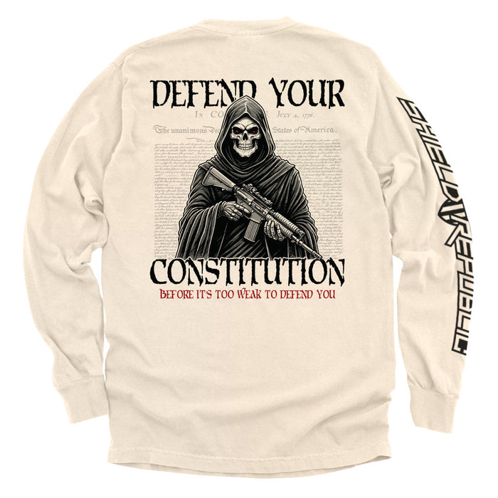 Comfort Colors Long Sleeve / Ivory / S