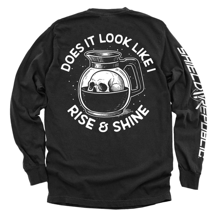 Comfort Colors Long Sleeve / Black / S
