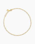Enzo Anklet || option::18K Gold Plated