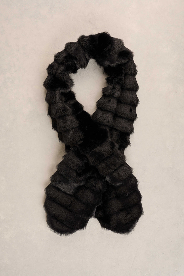 Faux Fur Collar - Black