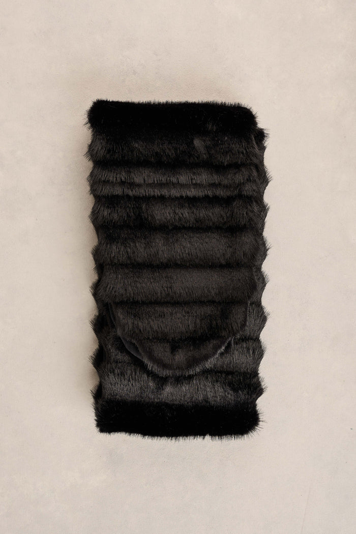 Faux Fur Collar - Black