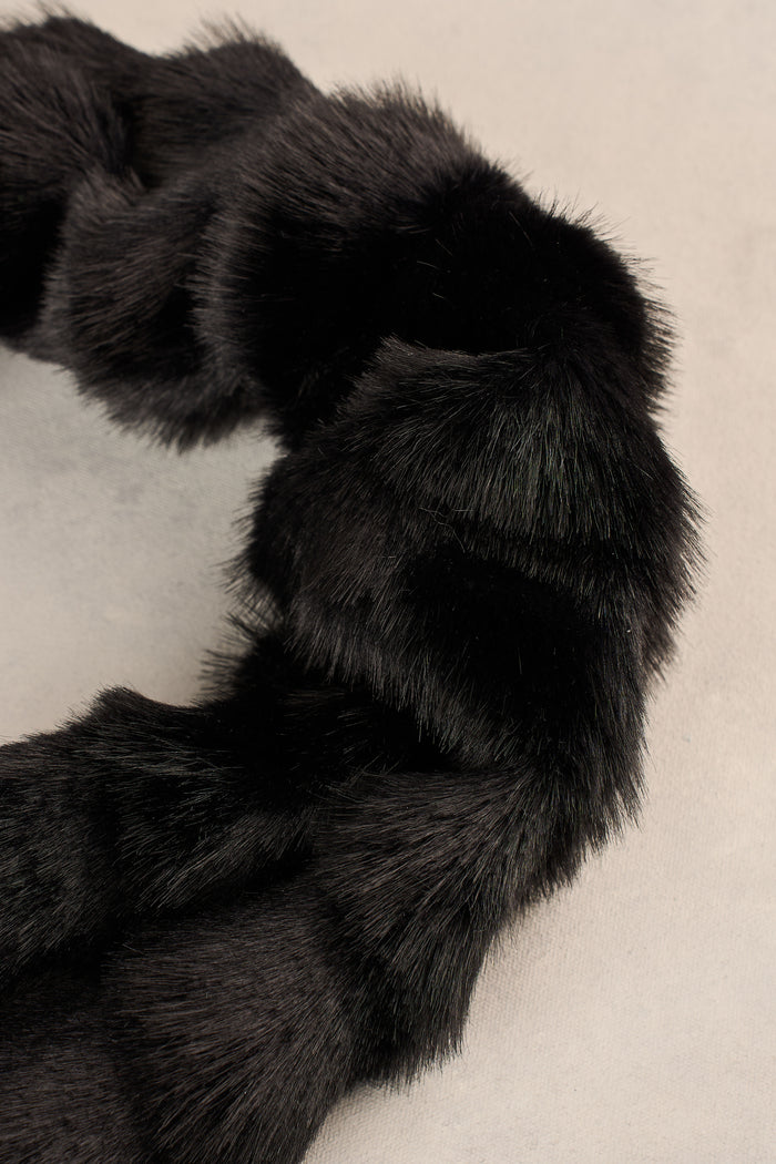 Faux Fur Collar - Black