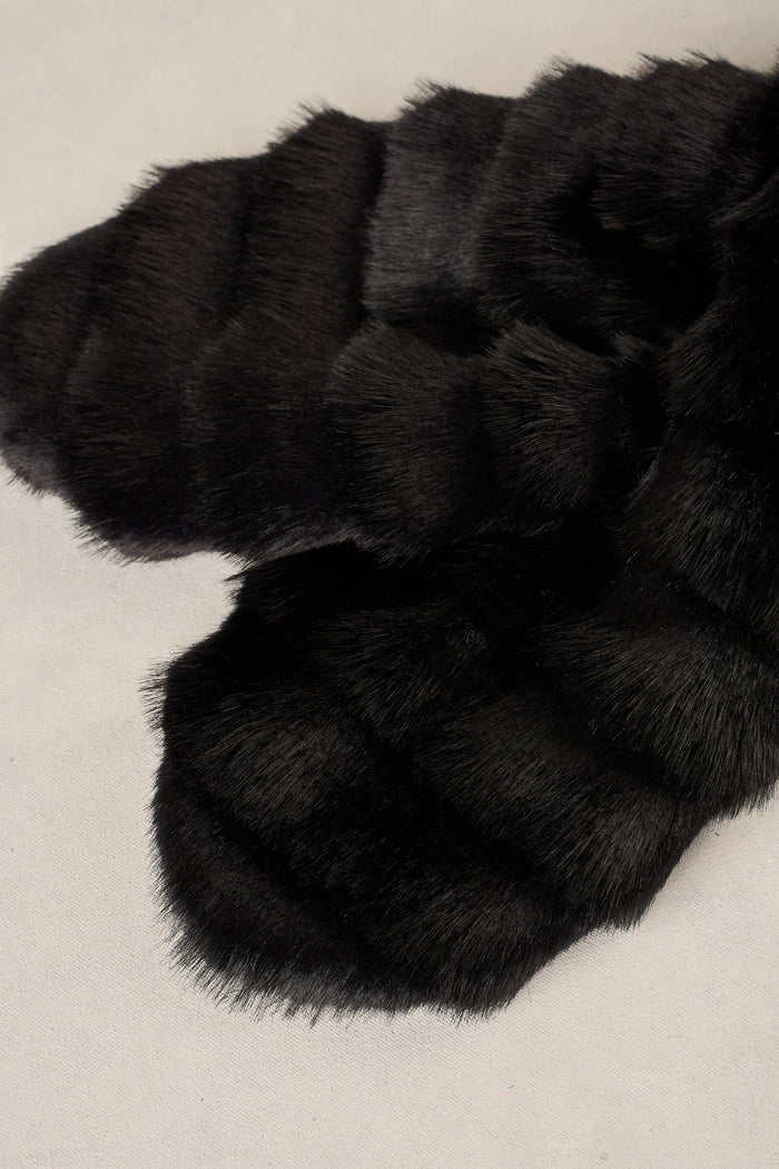 Faux Fur Collar - Black