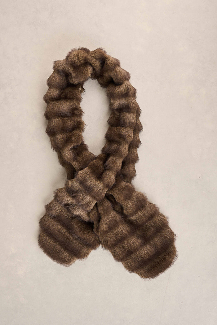 Faux Fur Collar - Natural