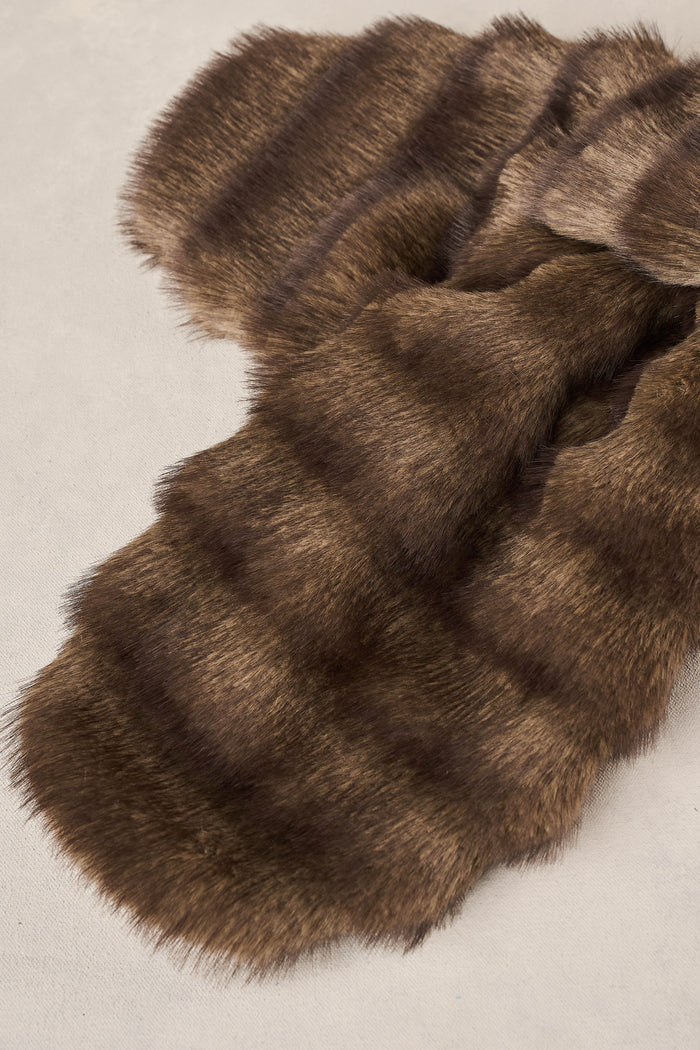 Faux Fur Collar - Natural