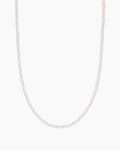 Finley Mini Pearl Necklace || option::18K Gold Plated