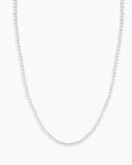 Florence Pearl Necklace || option::18K Gold Plated