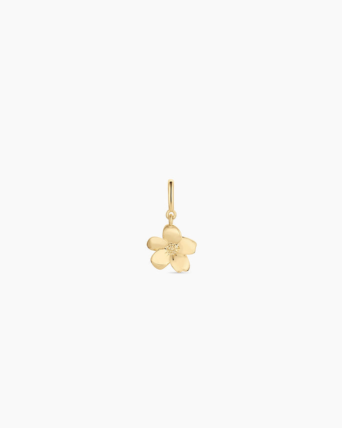 Forget Me Not Parker Charm || option::18K Gold Plated