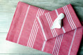Fringeless Turkish Towels - Indigo Traders