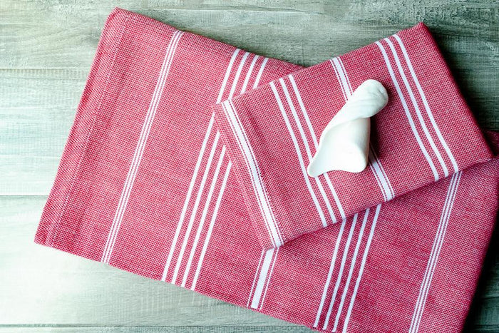 Fringeless Turkish Towels - Indigo Traders